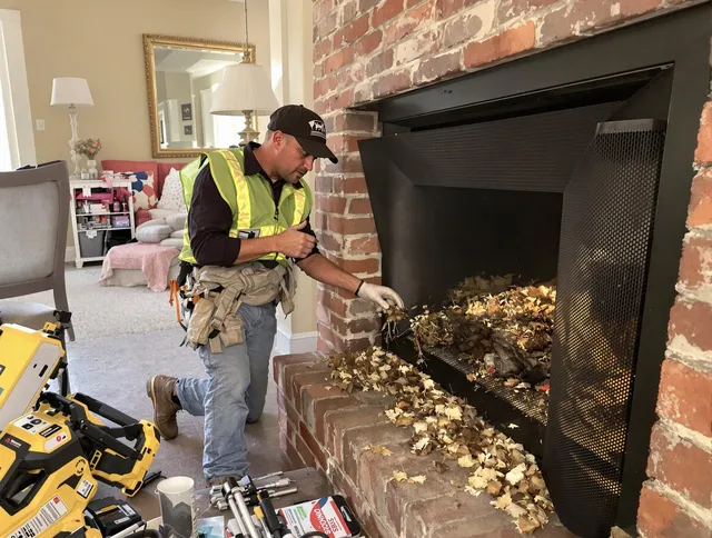 Safe screening installation by Wallingford Center Chimney Sweep in Wallingford Center, CT