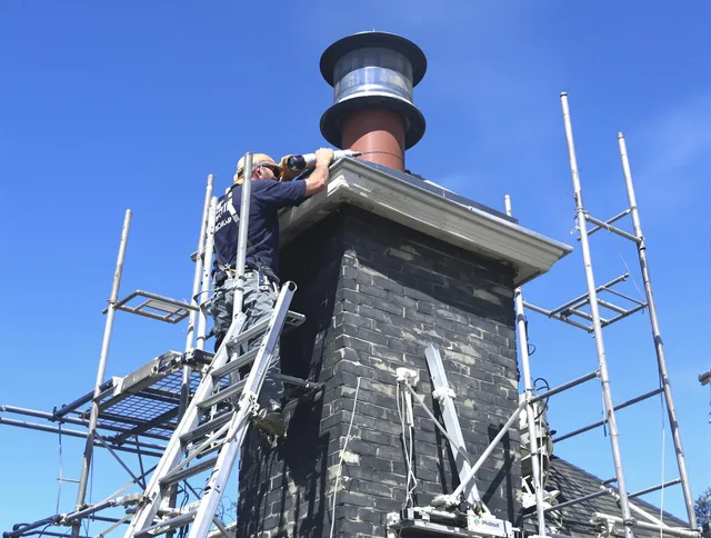 Sturdy chimney crown finished by Wallingford Center Chimney Sweep in Wallingford Center, CT