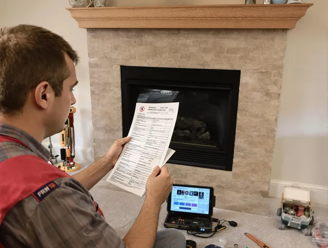 Thorough chimney inspection by Wallingford Center Chimney Sweep in Wallingford Center, CT