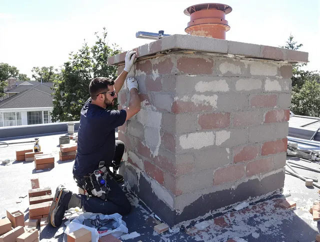 Advanced chimney repair process by Wallingford Center Chimney Sweep in Wallingford Center, CT
